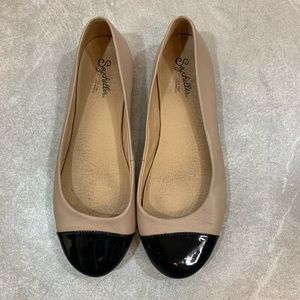 Seychelles Patent Leather Tip Flats